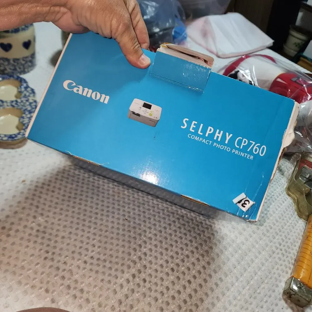 CANON SELPHY CP760 COMPACT THERMAL PRINTER SET COMBO